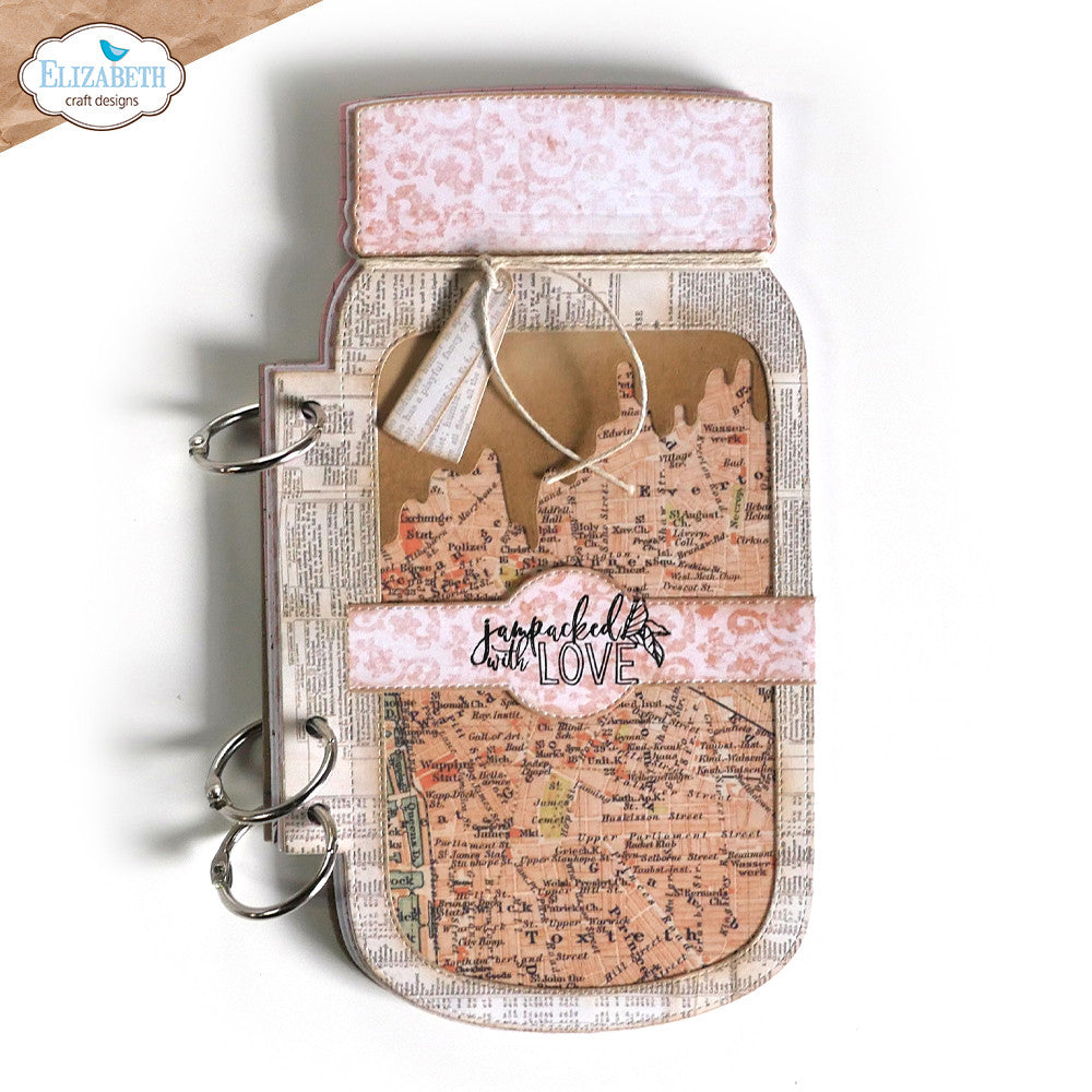Elizabeth Craft Designs Mason Jar / Sneeuwbol speciale kit