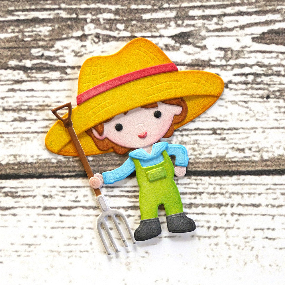 Juego de troqueles de granjero Elizabeth Craft