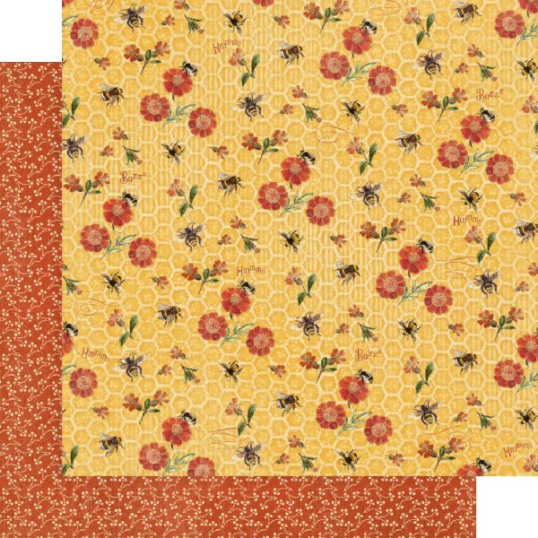 Graphic 45 Let it Bee 12” x 12” Collection Pack
