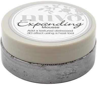 Nuvo Embellishment Expanding Mousse Grey Matter