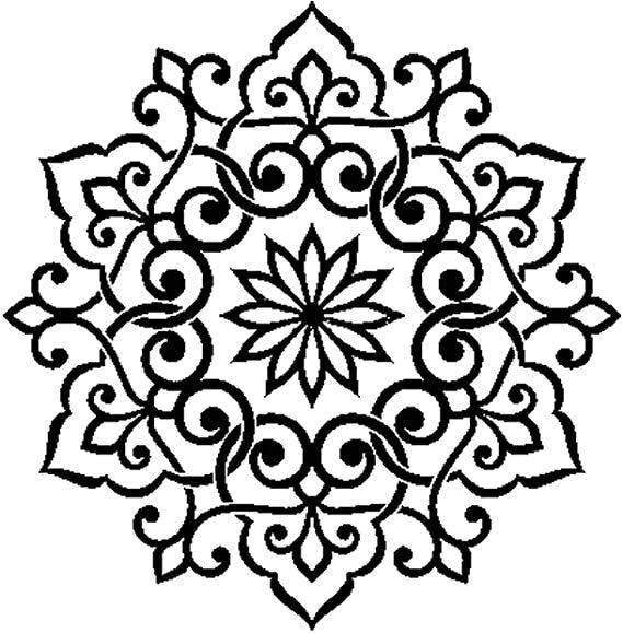 Stamperia Thick Stencil Mandala Lace – Kreative Kreations