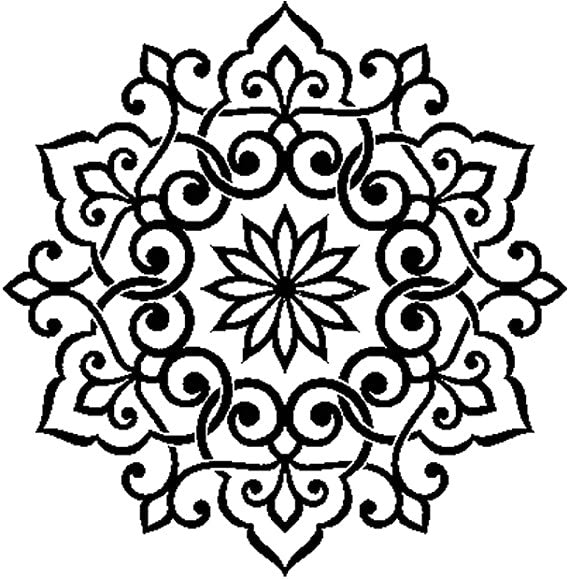 Stamperia Thick Stencil Mandala Lace