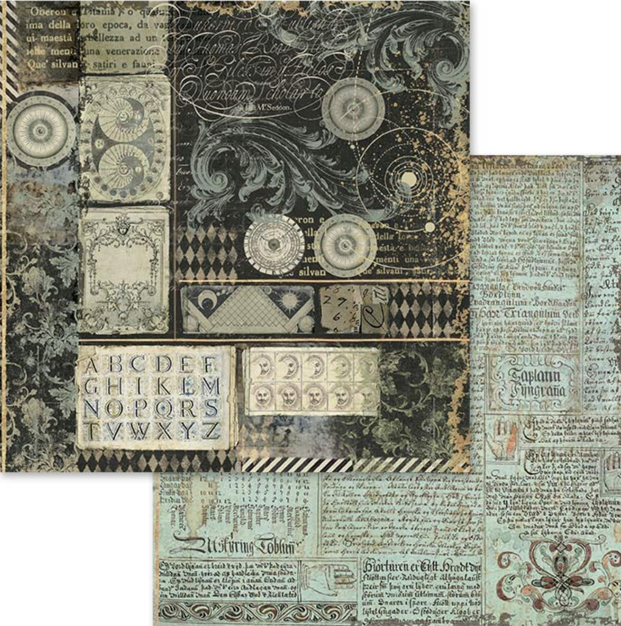Stamperia Alchemy Paper Pack 12” x 12”