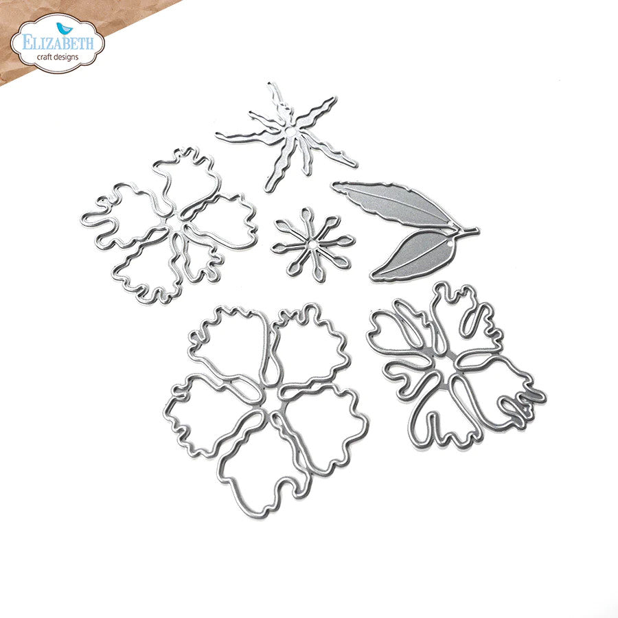 Elizabeth Craft Designs Juego de troqueles florales 21