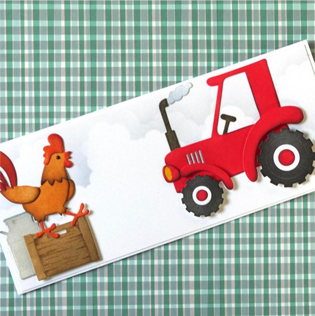 Elizabeth Craft Tractor stansenset