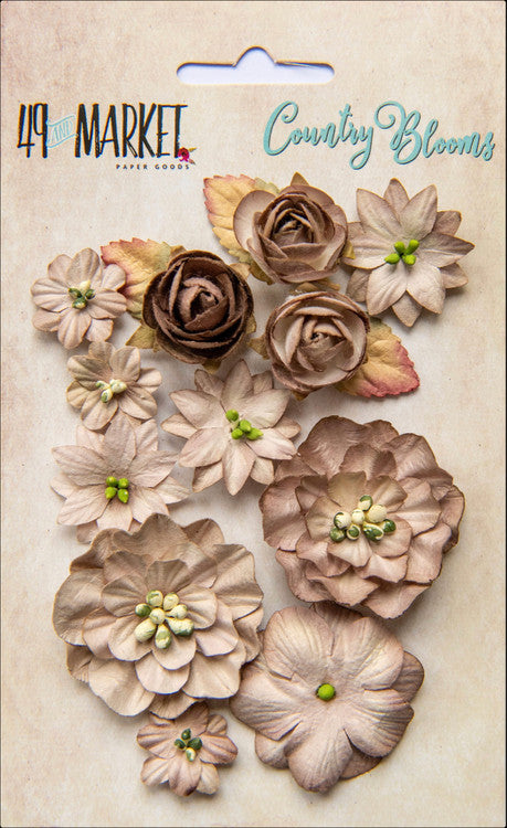 49 y Market Country florece flores de hongos