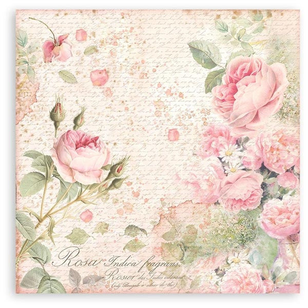 Colección de papel Stamperia Rose Parfum 12" x 12"