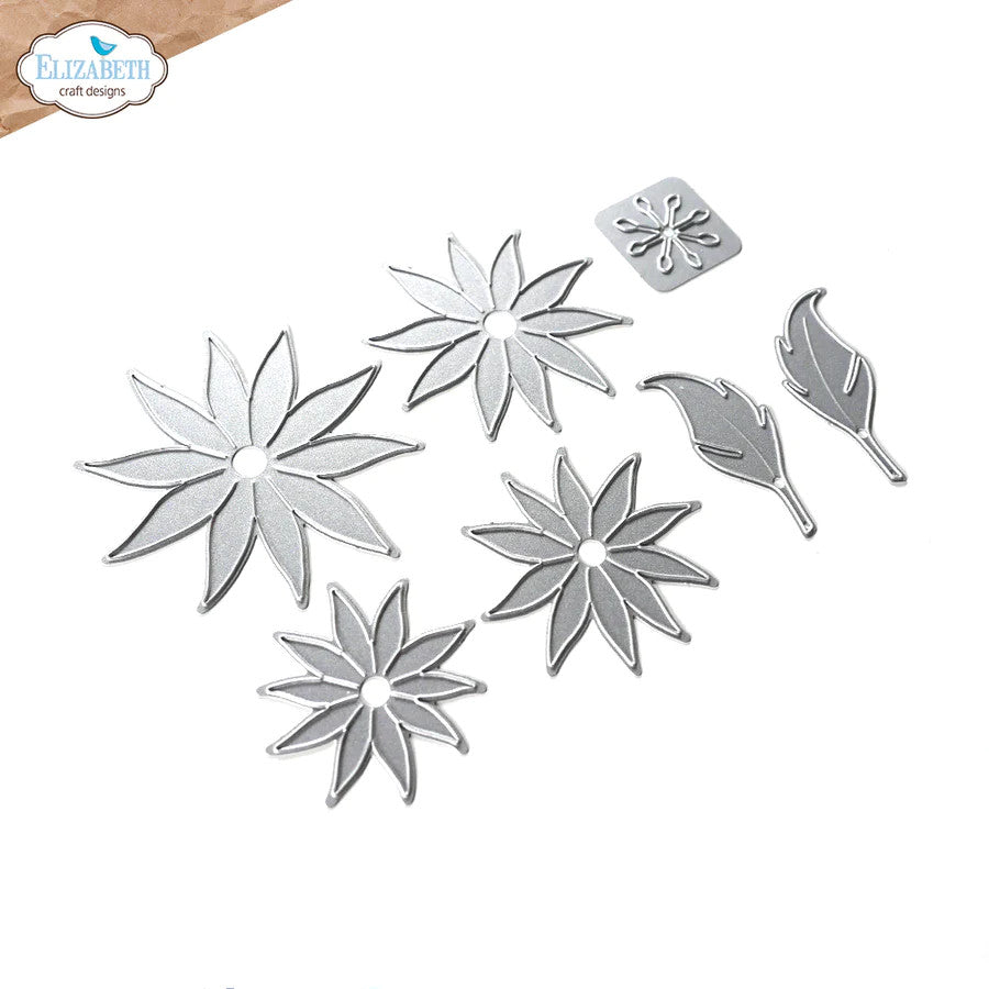 Elizabeth Craft Designs Juego de 22 troqueles florales