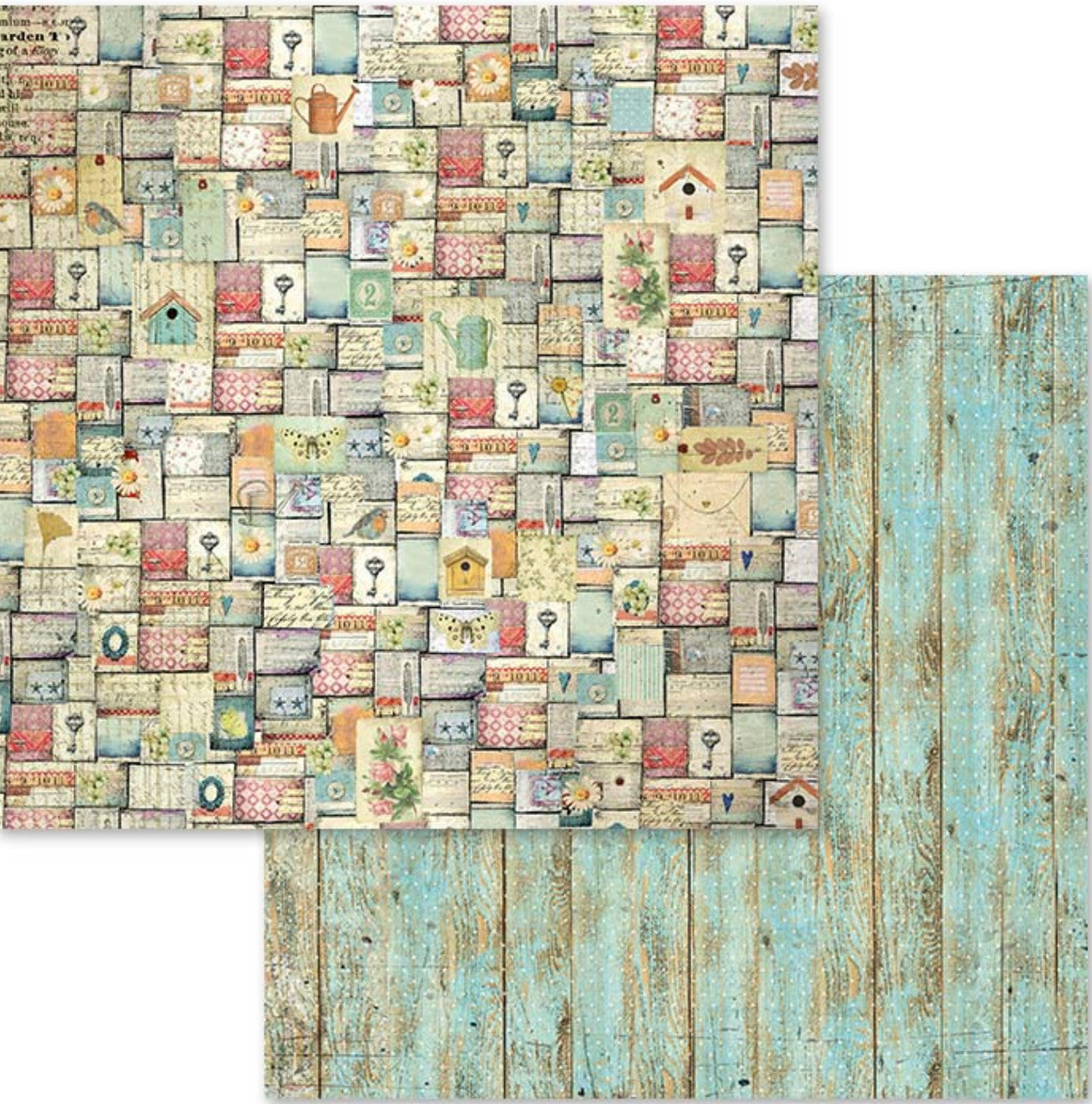 Stamperia Garden Paper Pack 12” x 12”