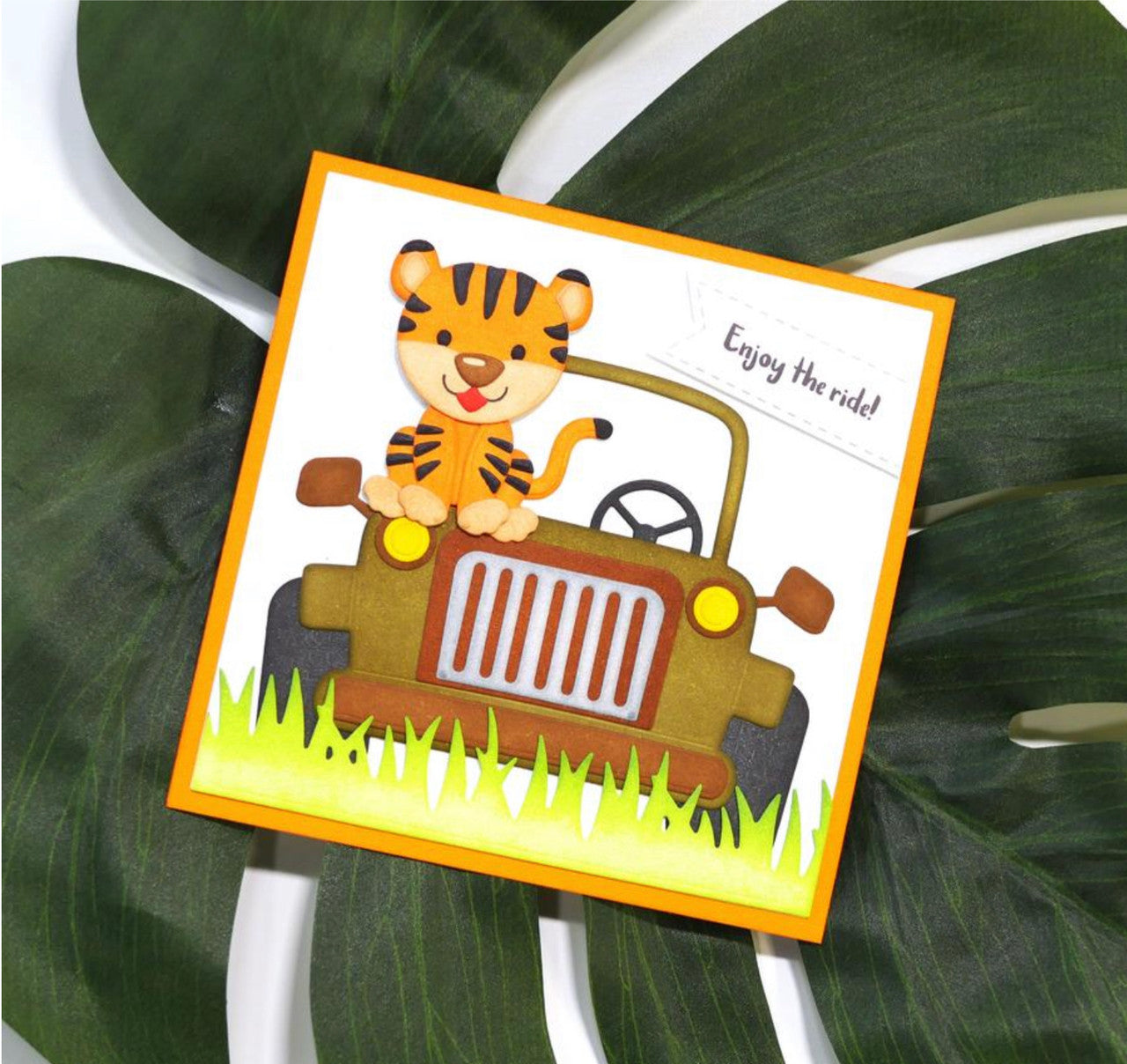 Elizabeth Craft Designs Safari Sayings-stempelset