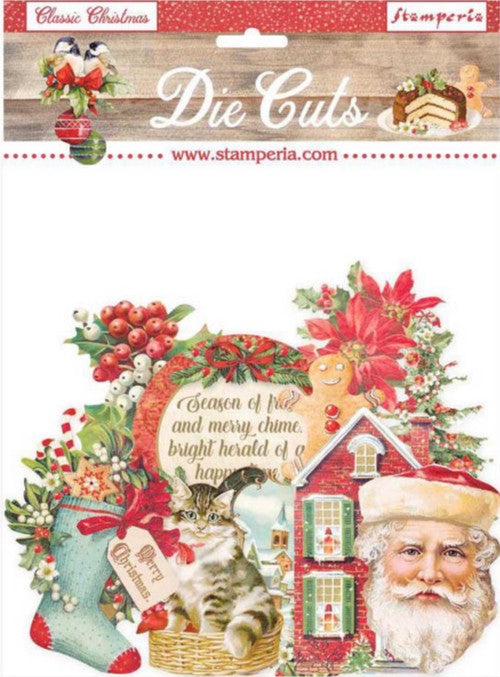 Troqueles navideños clásicos de Stamperia