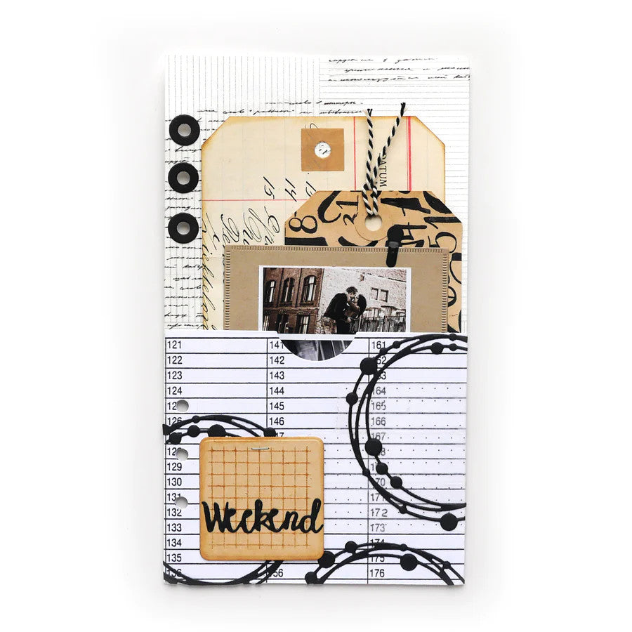 Elizabeth Craft Designs Planner Pocket 1 Die Set 1608