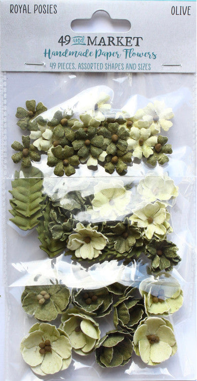49 and Market Royal Posies Olive Flowers