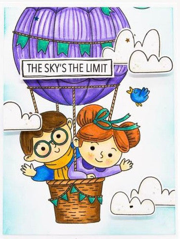 Tonic Studios Up in the Air Stamp Set