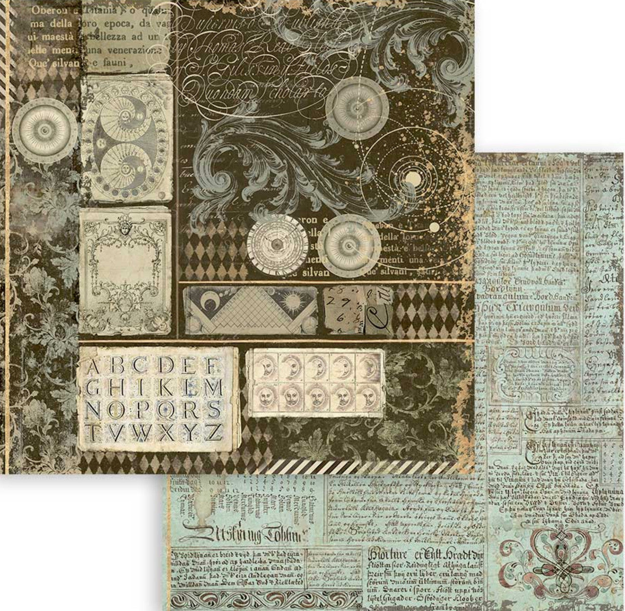 Stamperia Alchemy-papierpakket 8 "x 8"