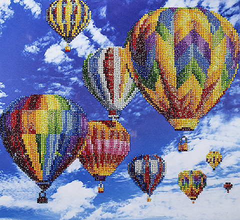Diamond Art Diamond Dotz Hot Air Balloons