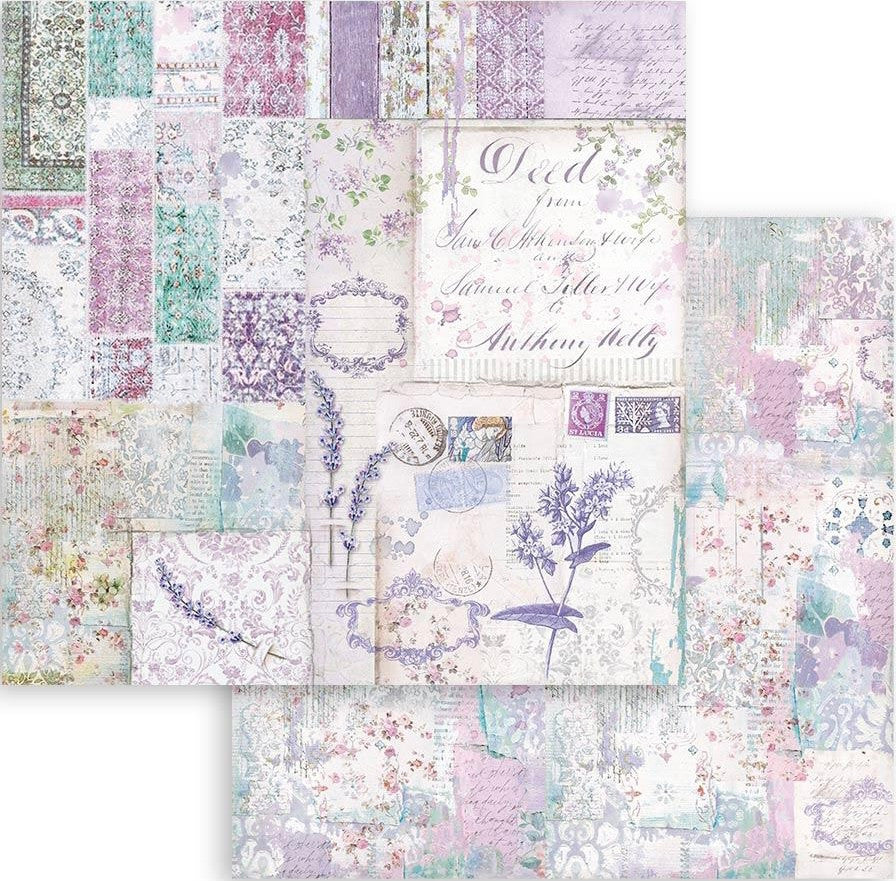 Stamperia Double Face 12” x 12” Paper Collection - Provence 2.0