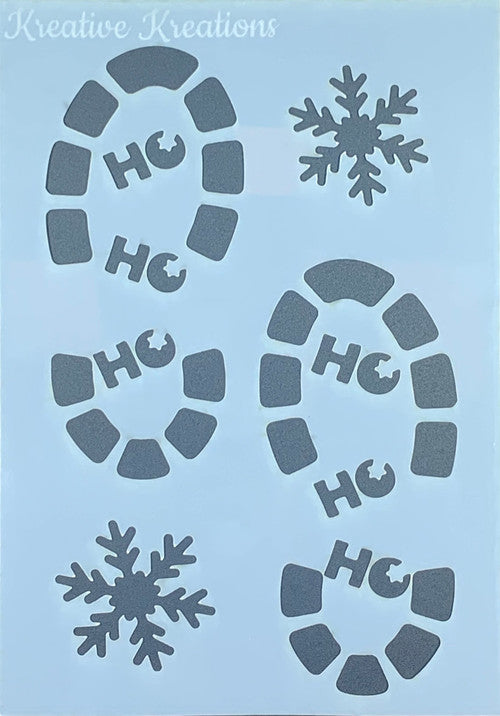 Let it Snow 4” x 6” Stencil