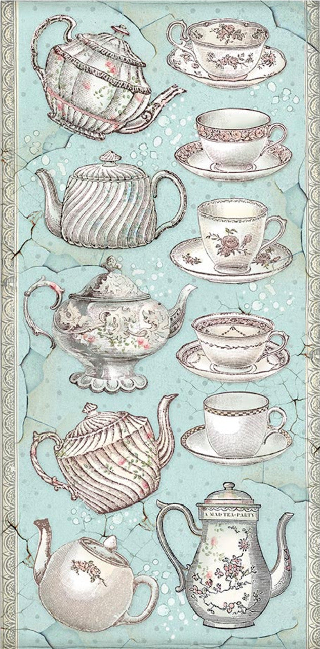 Stamperia Collectables 15 x 30 cm Alice door het kijkglas