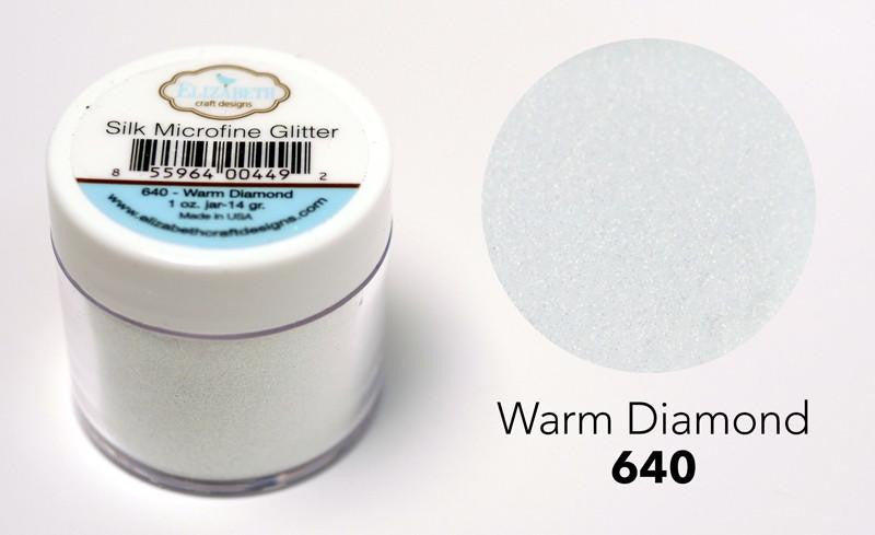 Elizabeth Craft Designs Silk Microfine Glitter - Warm Diamond 1oz