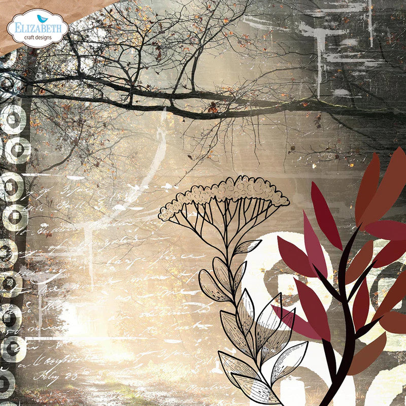 Elizabeth Craft Designs Wanderlust 12" x 12" papieren pakket