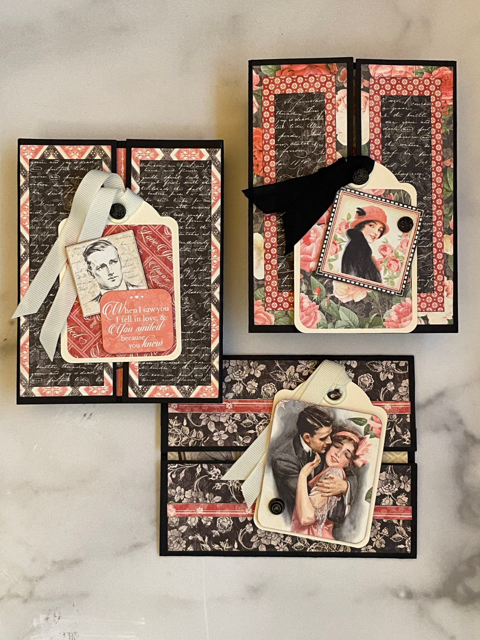 Graphic 45 Mon Amour Romantic Card Set Monthly Project Volume 12/2022
