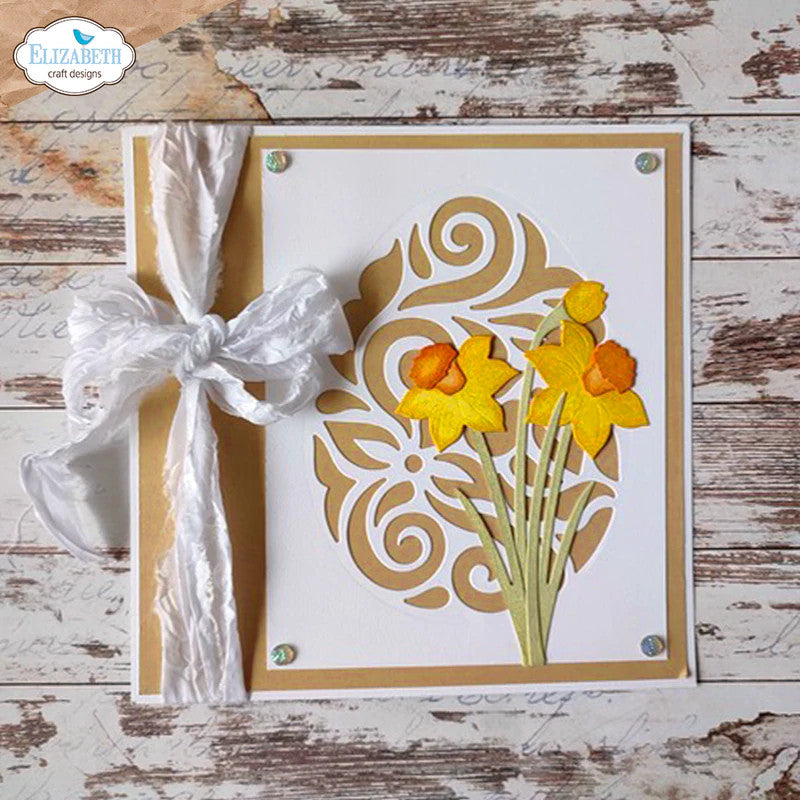 Troquel de narcisos de Elizabeth Craft Designs