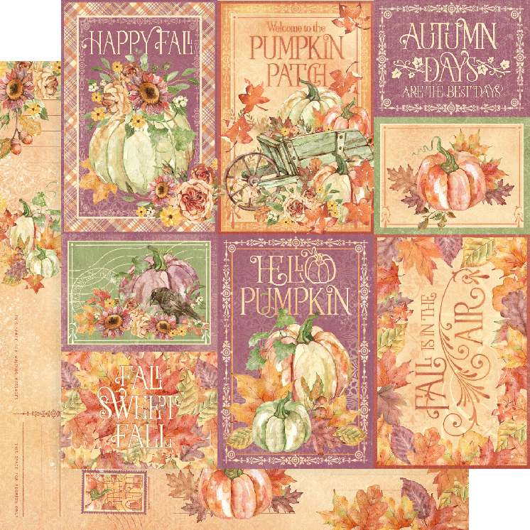 Grafisch 45 Hello Pumpkin 8x8 collectiepakket