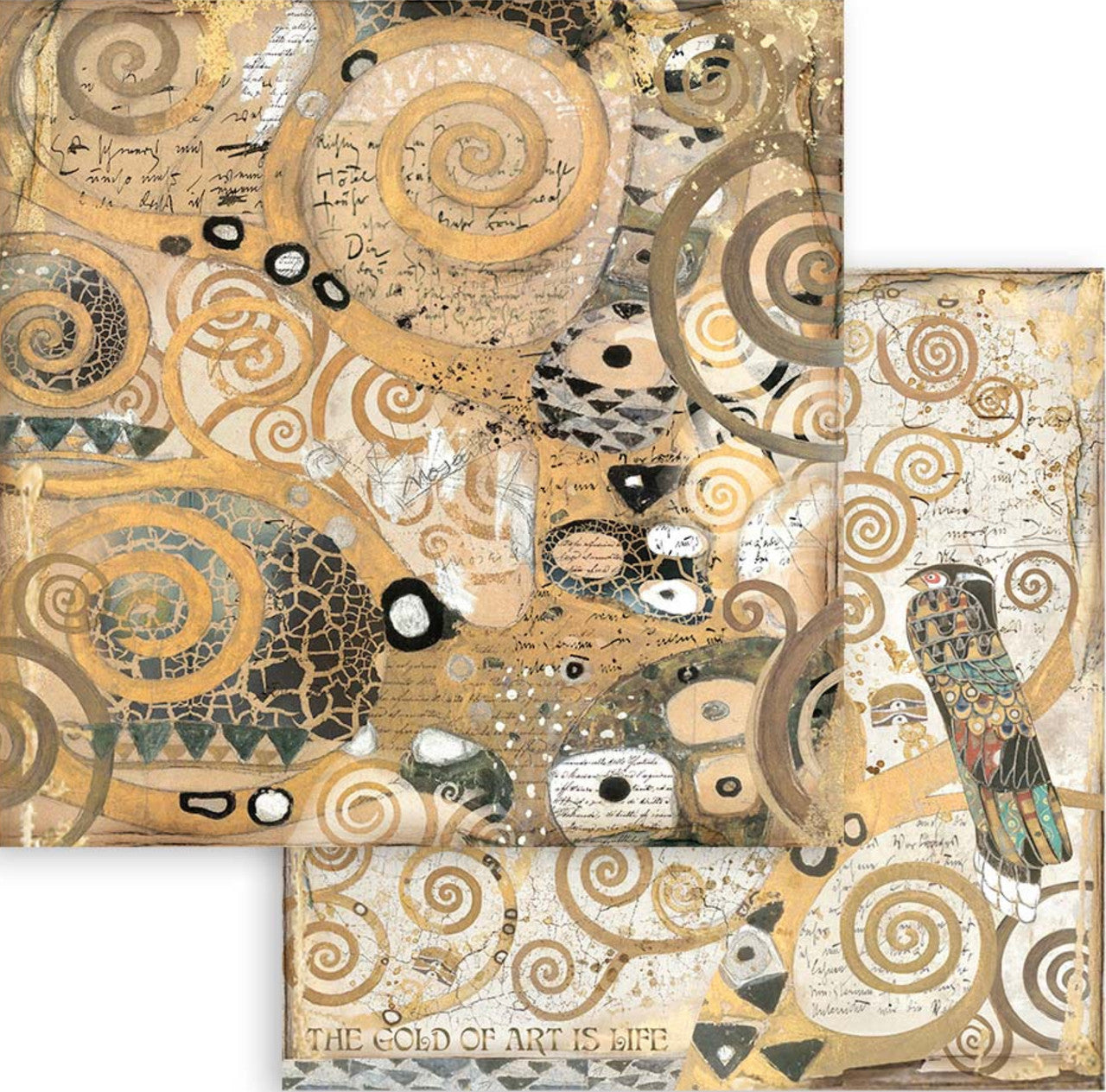 Stamperia (6"x6") dubbelzijdig papierpakket - Klimt