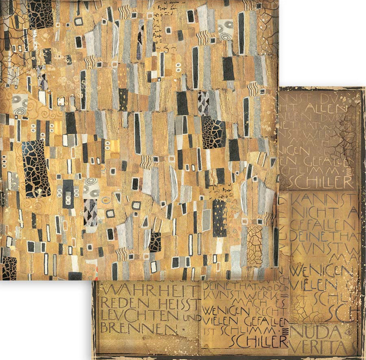 Stamperia (30 x 30 cm) Dubbelzijdig achtergrondpapierpakket - Klimt