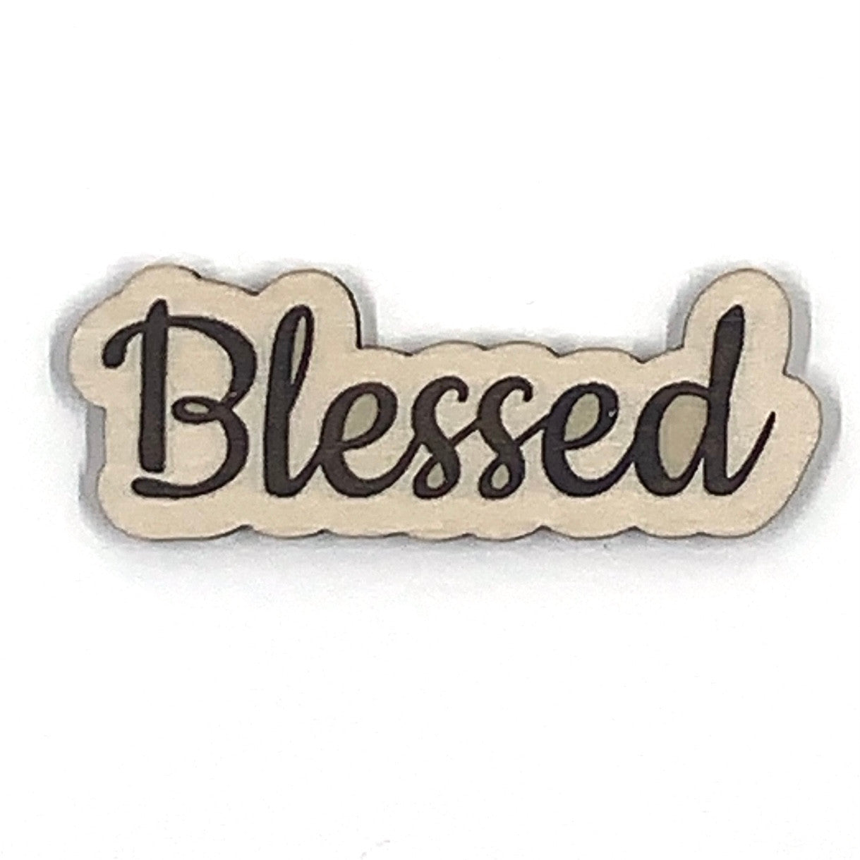 Blessed Wooden Embellishment