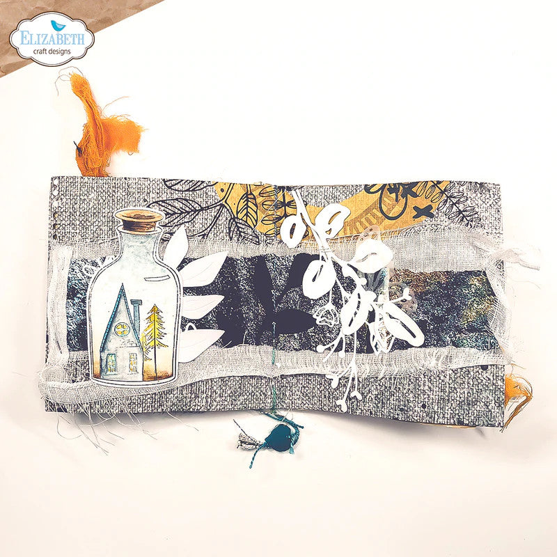 Elizabeth Craft Designs Love Makes A House Home Clear Stempelset