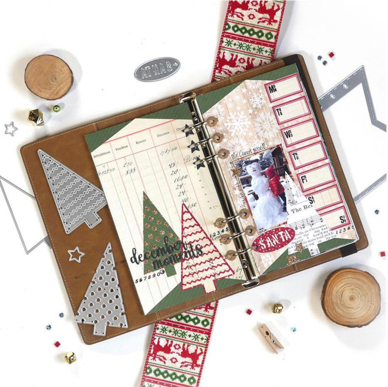 Elizabeth Craft Designs Planner Essentials 12 - Pijlpagina & Bomen