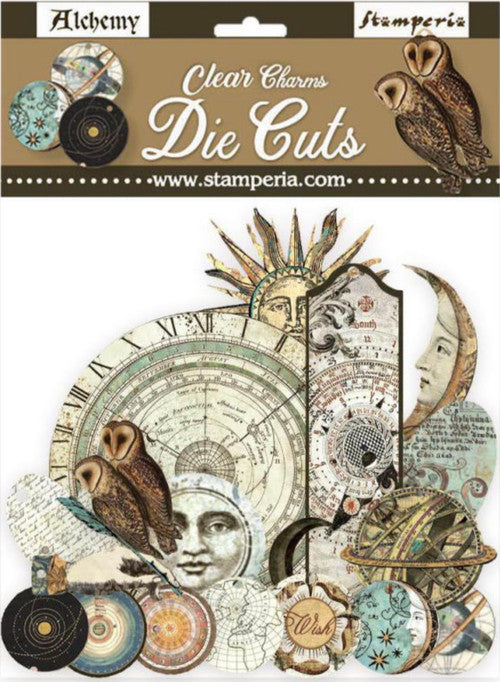 Stamperia Clear Die Cuts-Alchemie