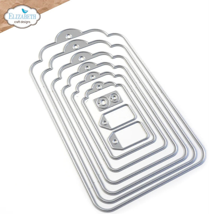 Elizabeth Craft Designs Nested Tags Die Set