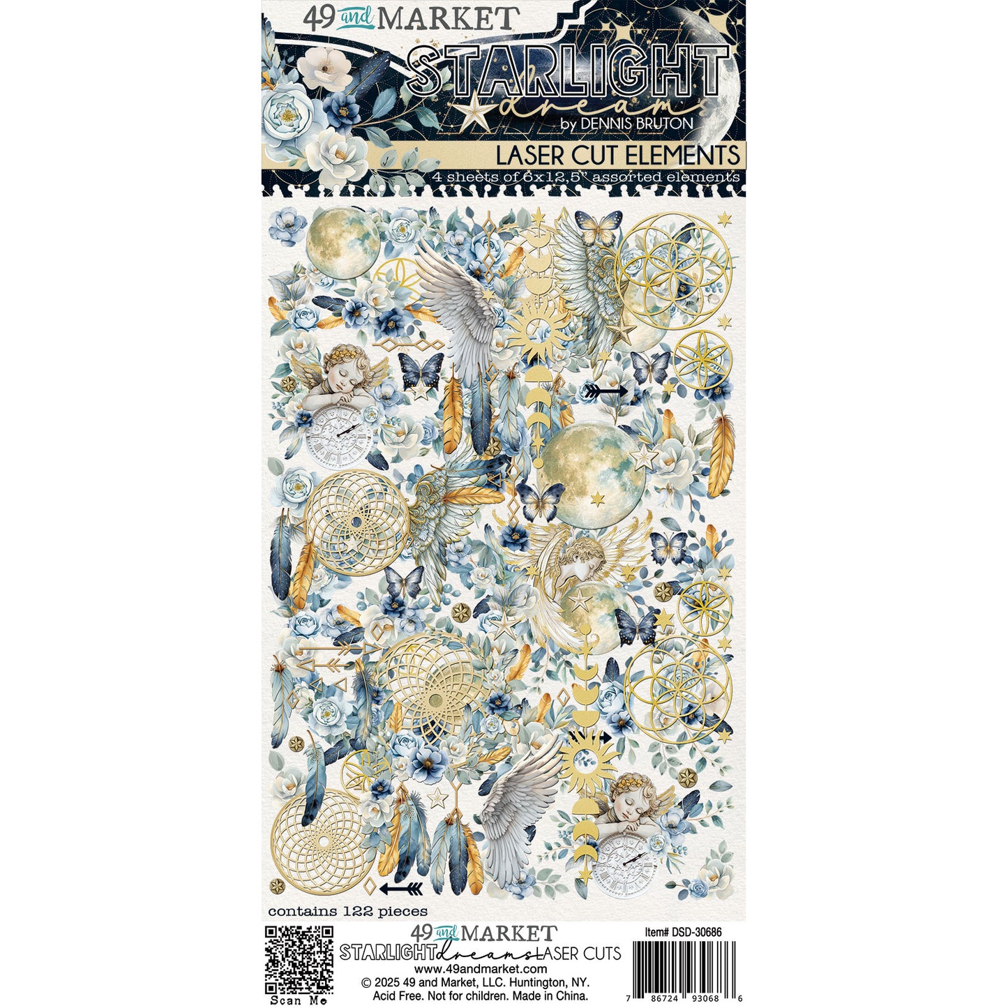 49 & Market Starlight Dreams Laser Cut Elements