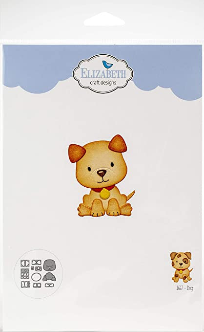 Troquel de metal Elizabeth Craft Perro