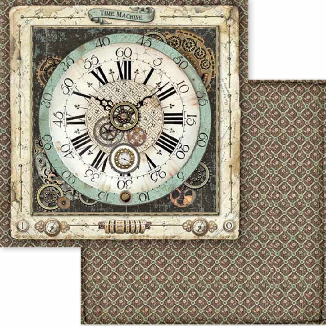 Stamperia Voyages Fantastiques 12” x 12” Paper Pack