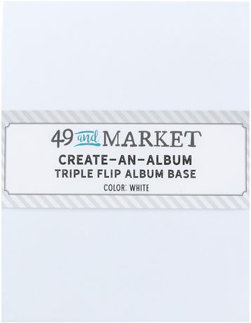 49 y Market Create An Album Portada de álbum estándar ancha blanca