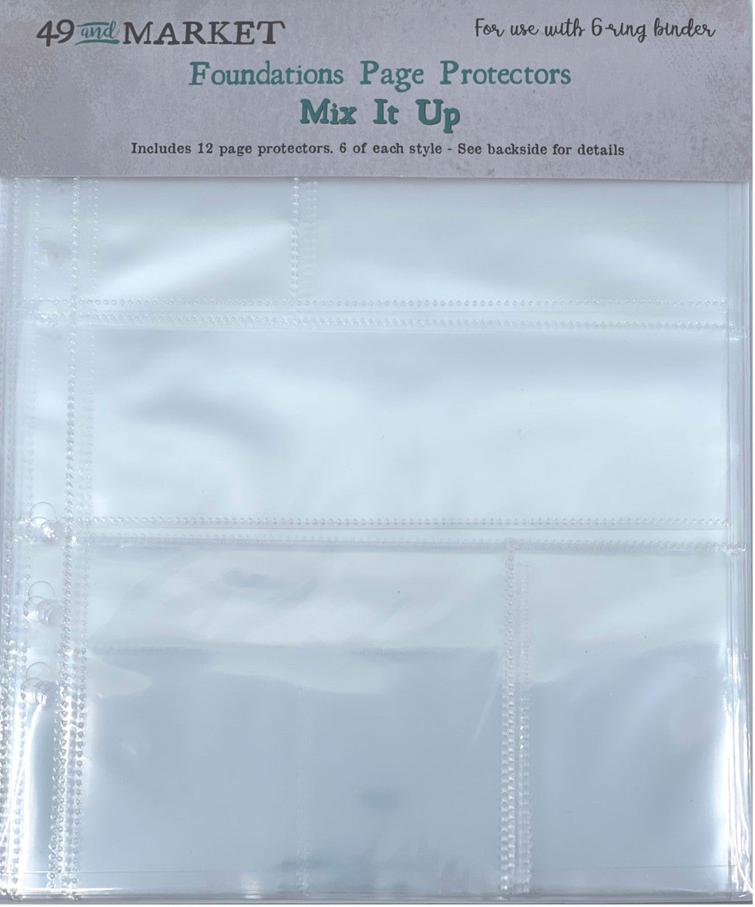 49 & Market Foundations Page Protectors - Mix It Up