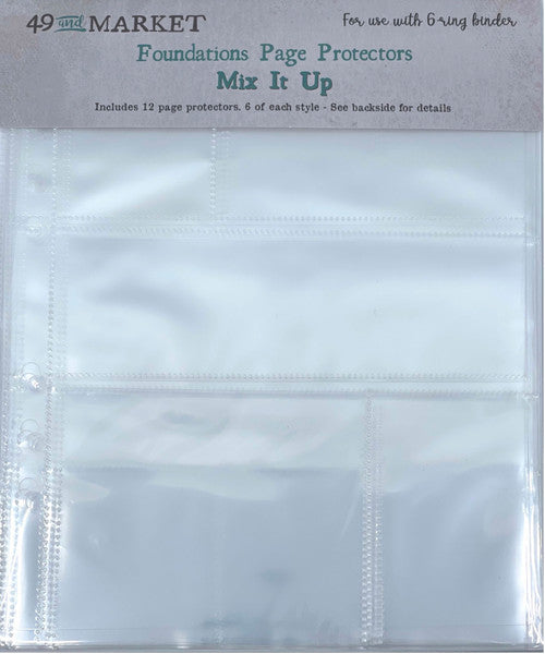 49 & Market Foundations Page Protectors - Mix It Up