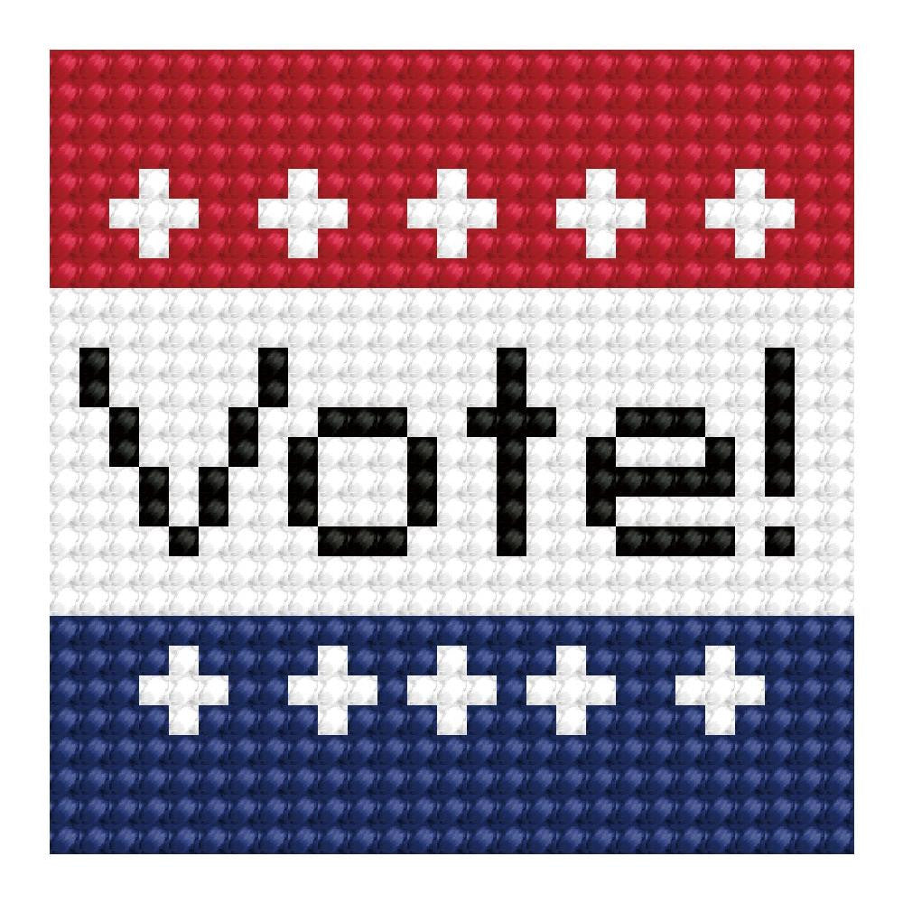 ¡Voto Diamante Dotz! Paquete de pegatinas