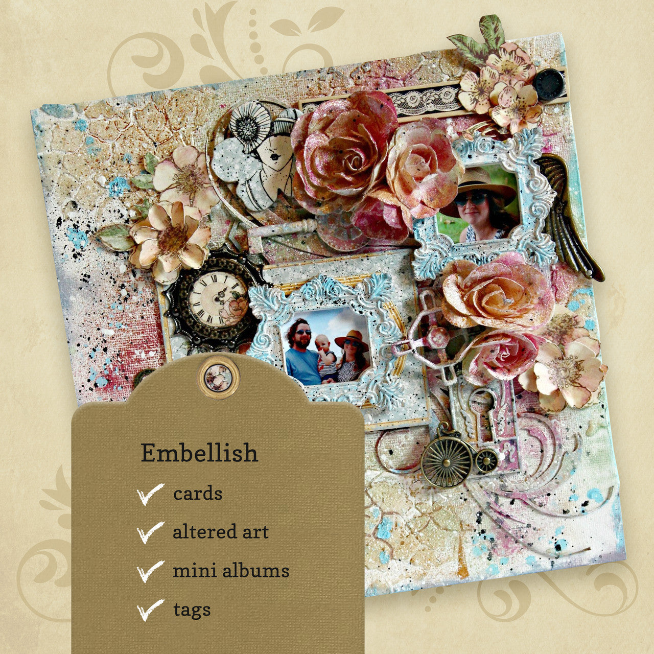 Graphic 45 Ornate Metal Keys