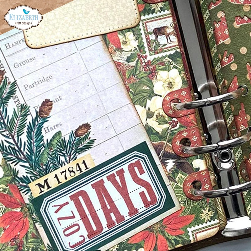 Elizabeth Craft Designs Cosy Days stempelset