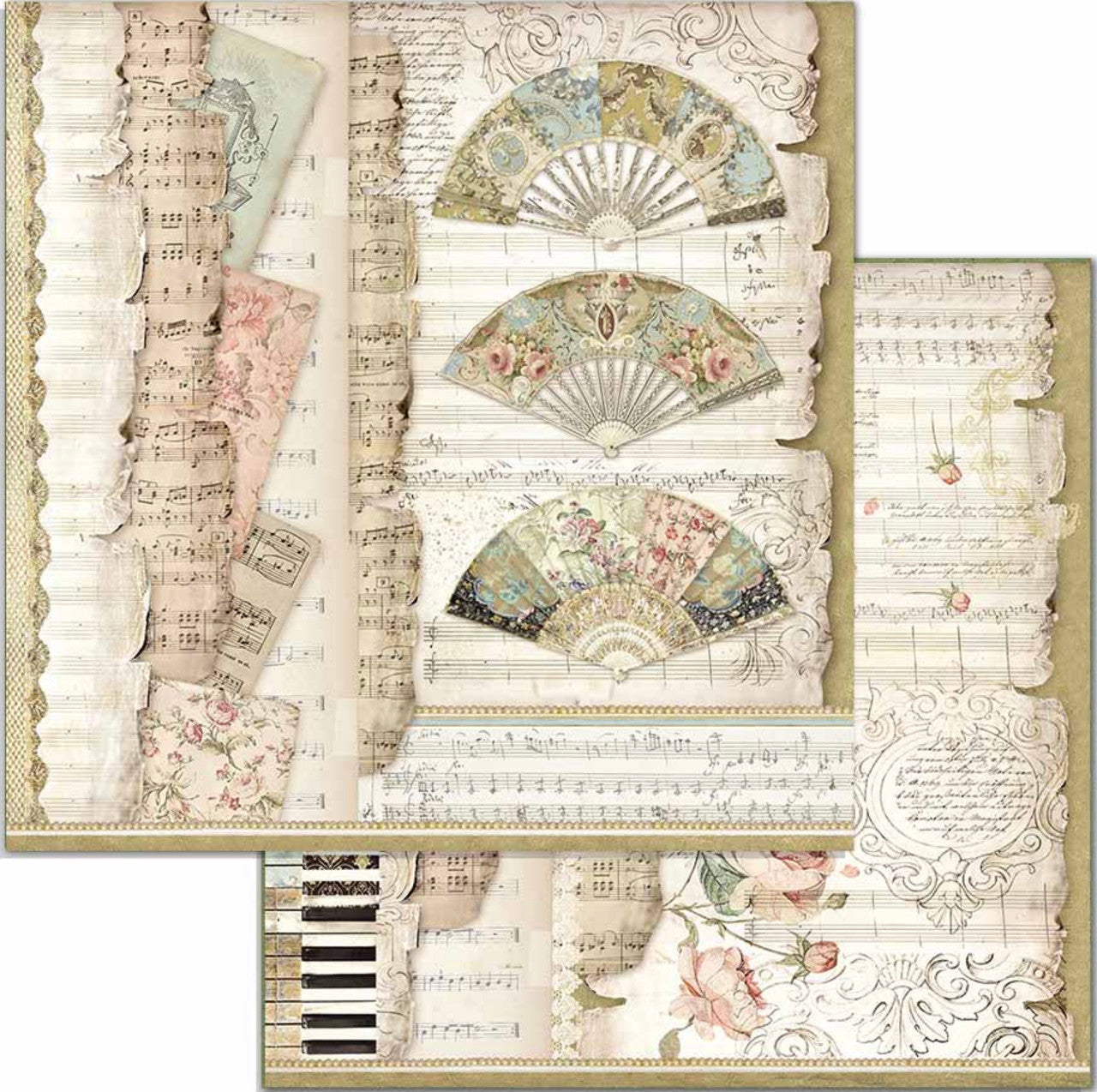 Stamperia Princess Paper Pack 12” x 12”