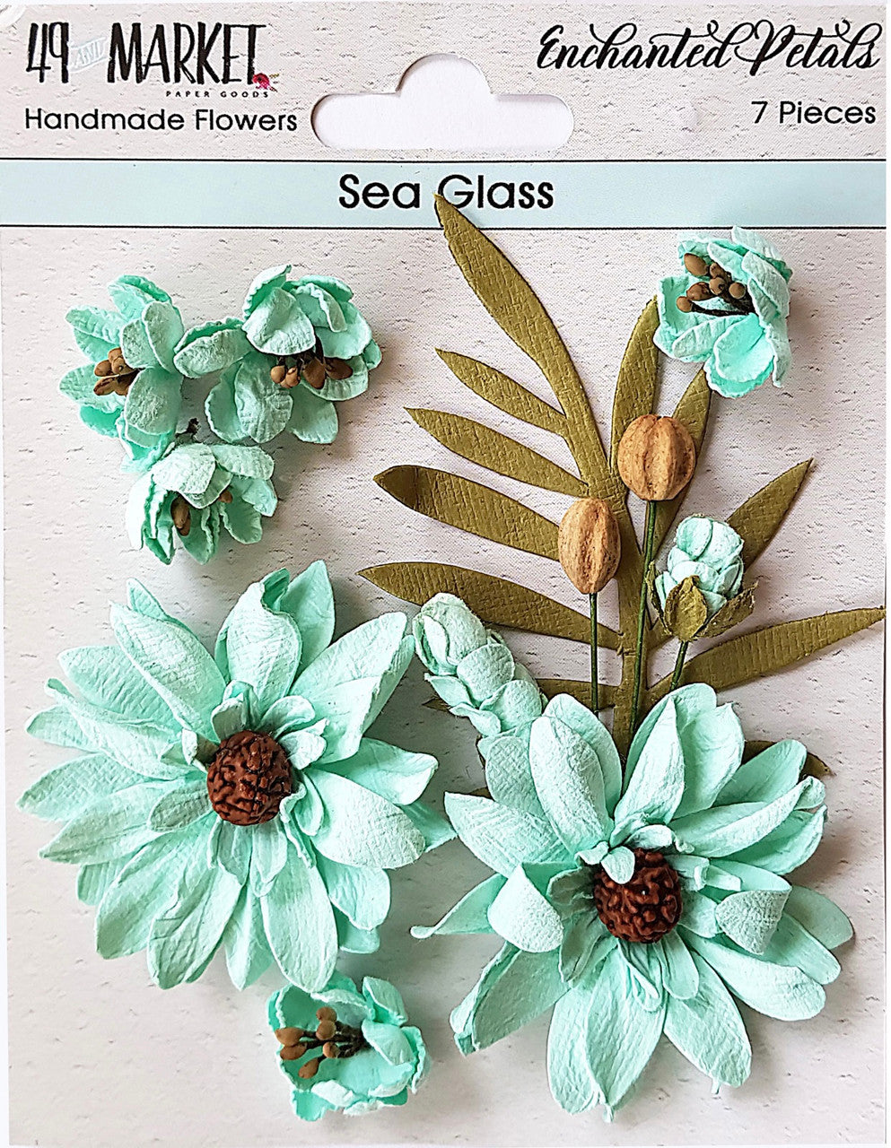 49 and Market Enchanted Petals Sea Glass Flowers