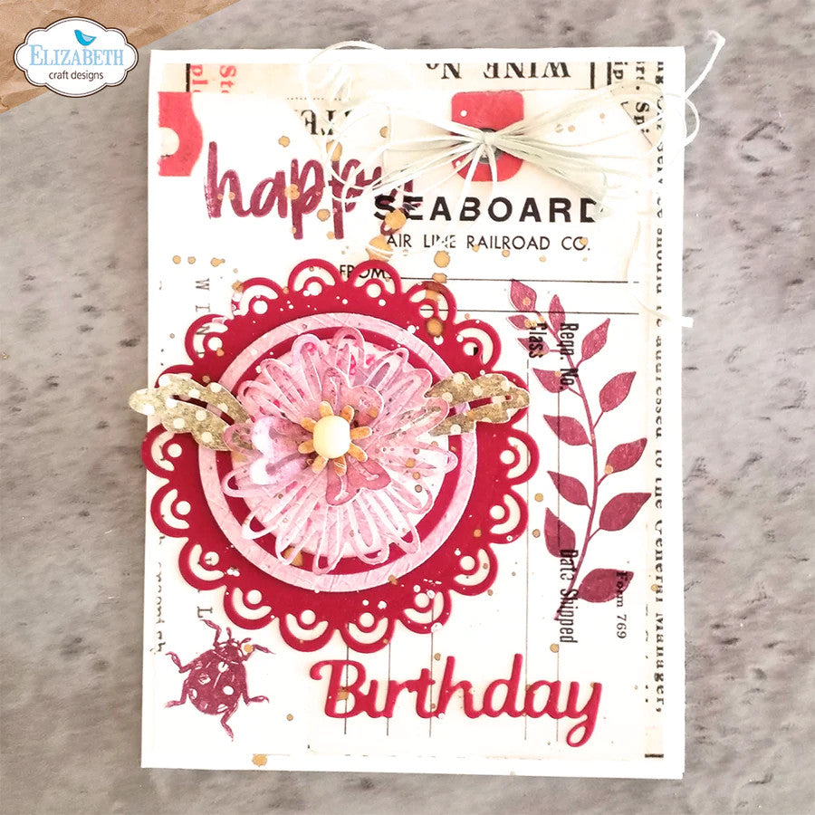Elizabeth Craft Designs Juego de troqueles para tapetes pequeños Everyday Elements