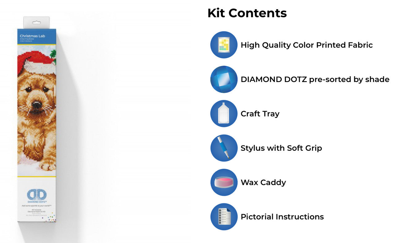 Diamond Dotz Christmas Lab - Kreative Kreations