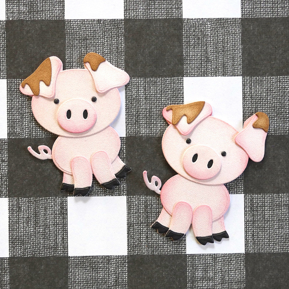 Juego de troqueles de cerdo Elizabeth Craft