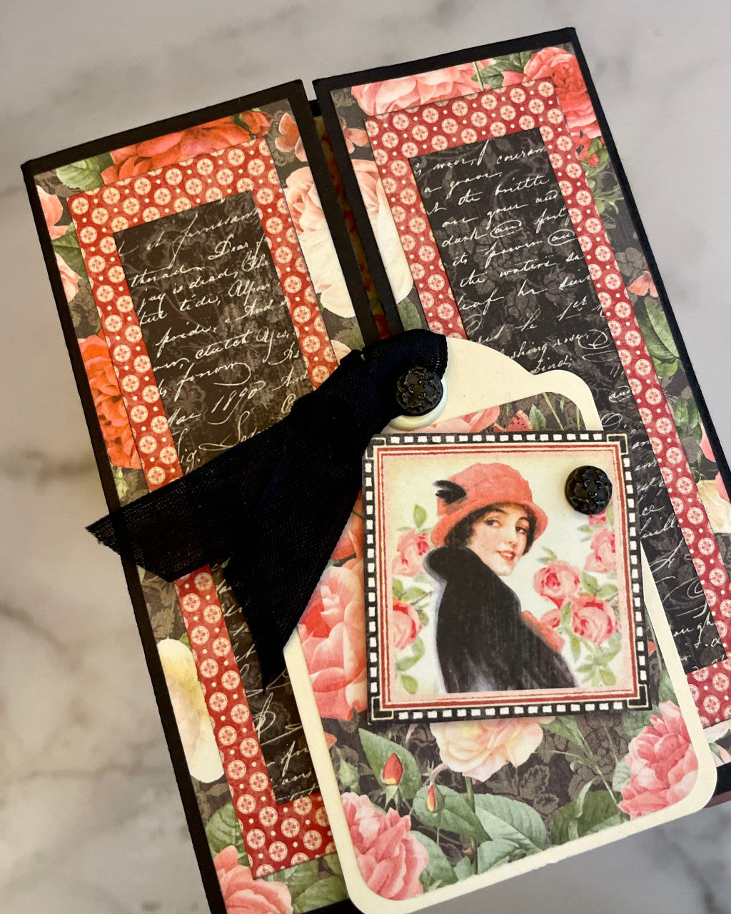 Graphic 45 Mon Amour Romantic Card Set Monthly Project Volume 12/2022